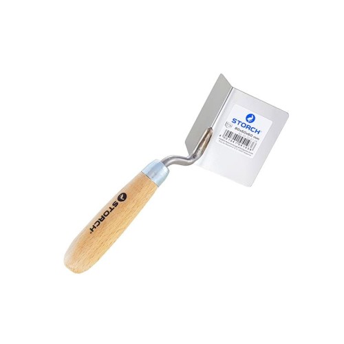 Szpachelka do narożników zewnętrznych 80 x 60 x 60 mm, ze stali nierdzewnej