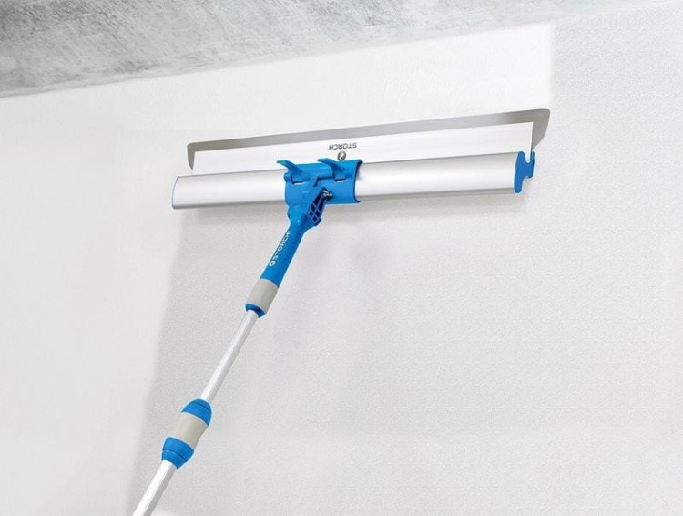 Szpachelka Storch po zamontowaniu adaptera/uchwytu + teleskopu (do kupienia w naszym sklepie)