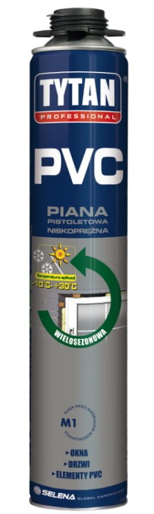 TYTAN Pianka pistoletowa PCV 750ml wielosezonowa