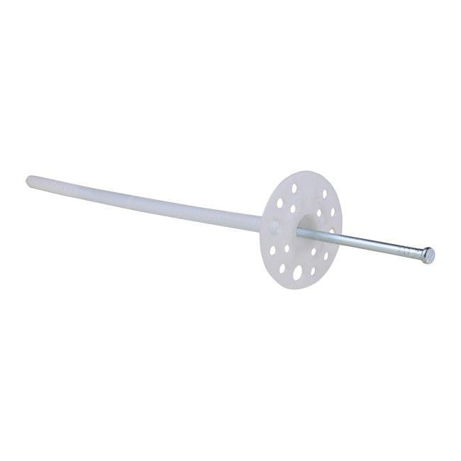 TYTAN Kołek do mocowania styropianu, wełny 10x160 metalowy trzpień