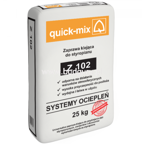 Quick-Mix Z102, klej do styropianu, 25kg