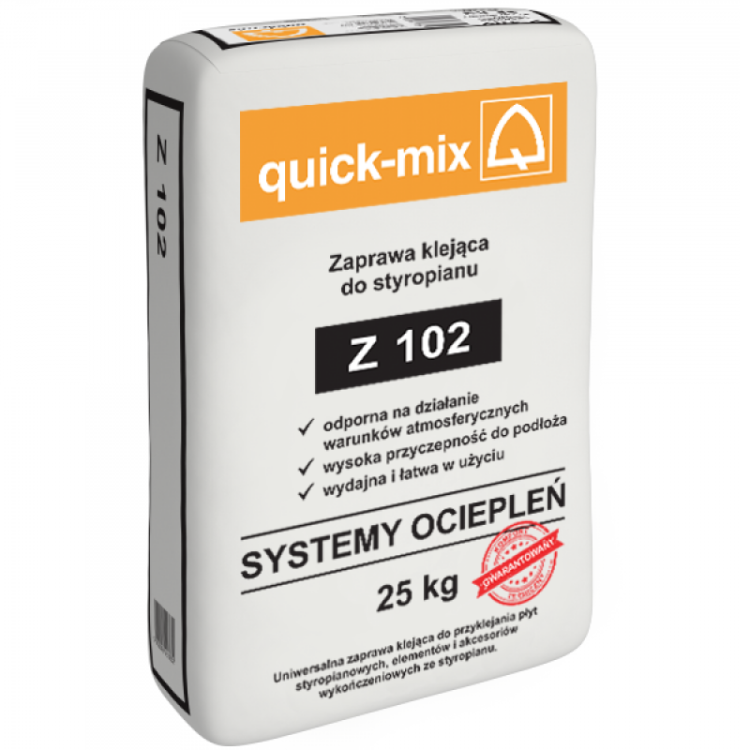 QUICK-MIX Z102 Zaprawa klej do styropianu 25kg