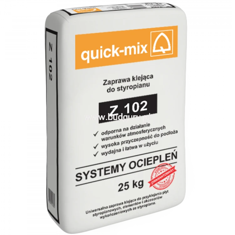 Quick-Mix Z102, klej do styropianu, 25kg