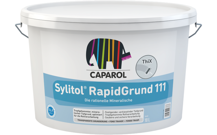 Caparol Sylitol RapidGrund 111 10L, grunt krzemianowy, silikatowy