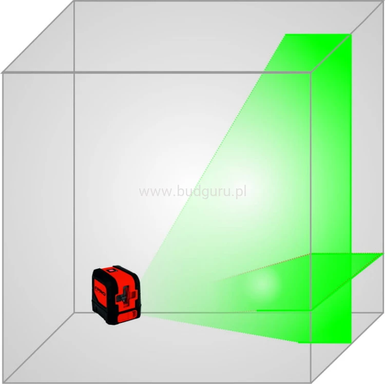 Laser krzyżowy SMART 1.1 GREEN (zielona wiązka)