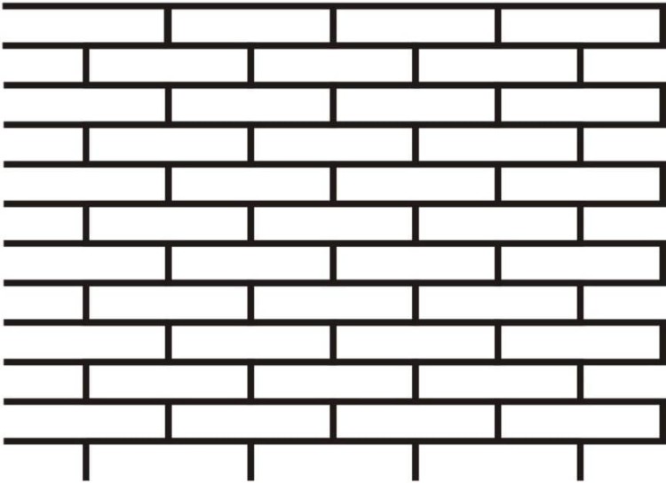 Baumit szablon do efektu imitacja cegły 0,88x1,03