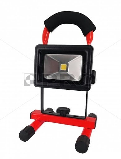 Lampa reflektor LED bezprzewodowy 10W>40l/W IP54