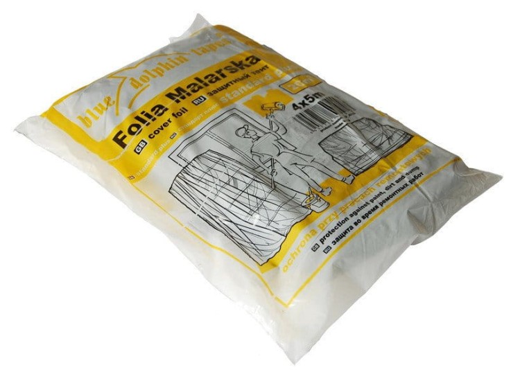 Folia Malarska standard plus 4x5m Blue Dolphin