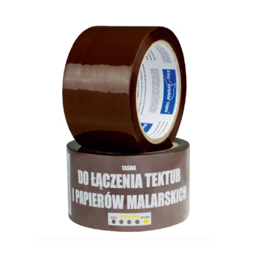 Taśma brązowa do tektury i papieru 60mmx25m