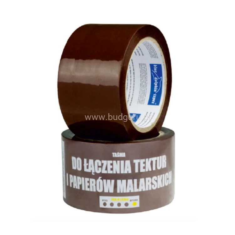 Taśma brązowa do tektury i papieru 60mmx25m