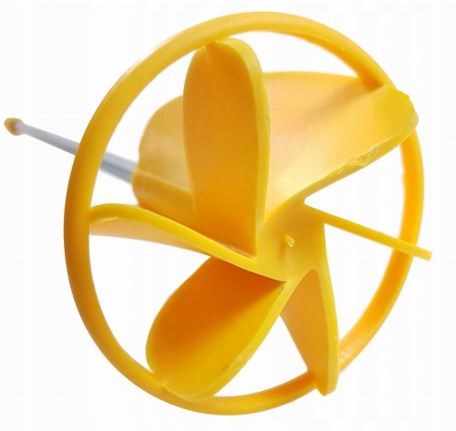 Mieszadło do farb z tworzywa 86 mm x 400 mm, jednocześnie miesza w dwóch kierunkach