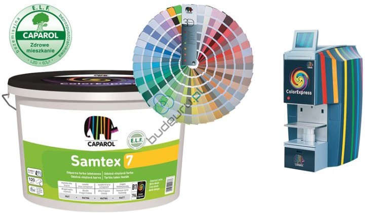 Caparol Samtex 7 ELF, farba lateksowa
