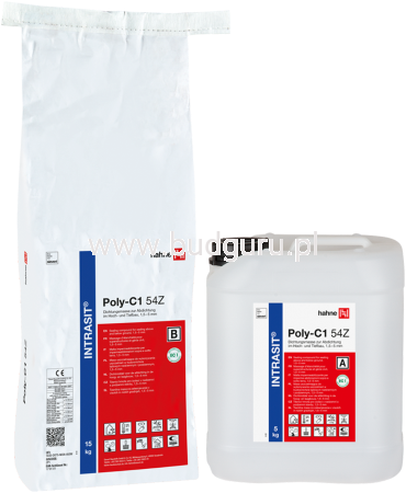Quick-Mix, Izolacja wodna dwuskładnikowa, Hahne Intrasit Poly-C1 54Z, elastyczna dwuskładnikowa (FDS 2K) 20kg komplet