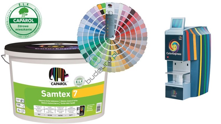 Caparol Samtex 7 ELF, farba lateksowa