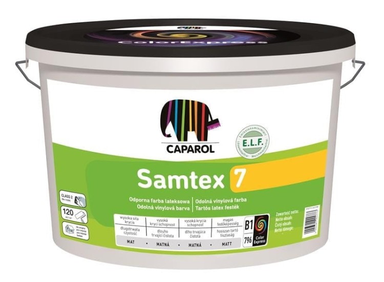 Farba lateksowa Caparol Samtex 7 ELF