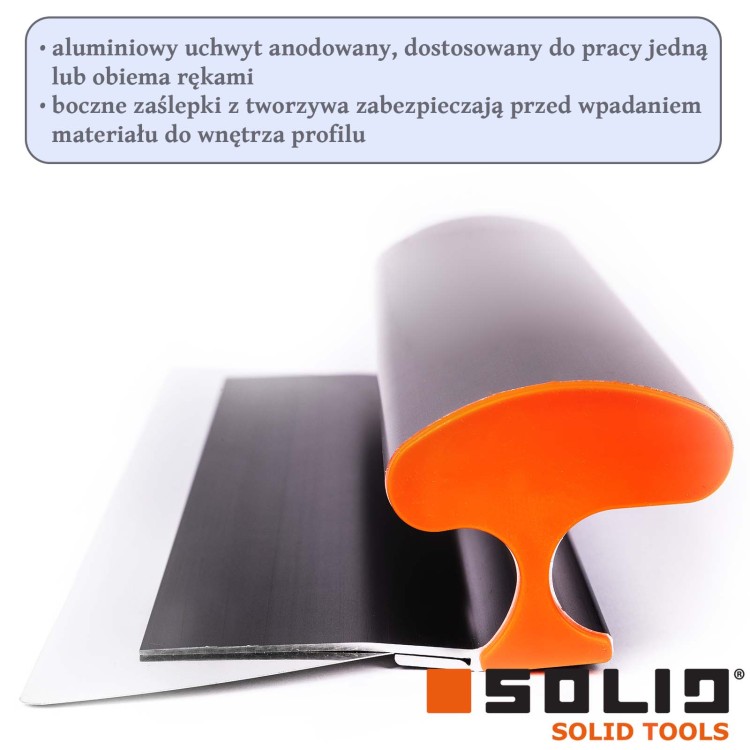 Szpachle do gładzi SOLID VX3 Premium Edition 80,65,25 cm, zestaw szpachli do gładzi w walizce transportowej