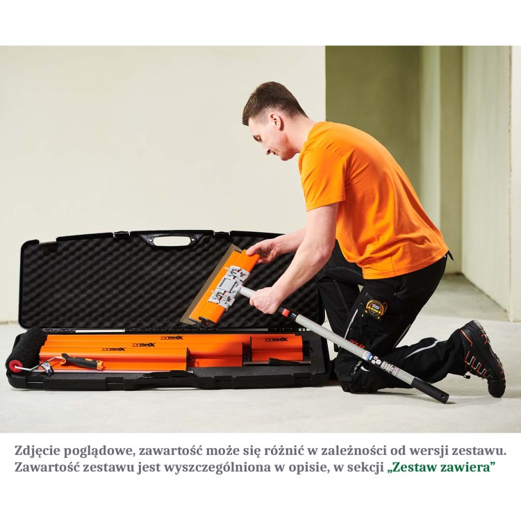 Noże do gładzi Tytanx TX5 Premium Edition 100,80,60,40,25 cm, zestaw noży do gładzi