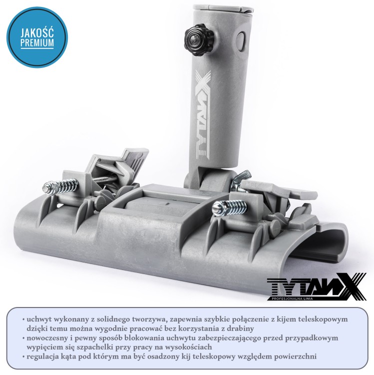 Noże do gładzi Tytanx TX5 Premium Edition 100,80,60,40,25 cm, zestaw noży do gładzi