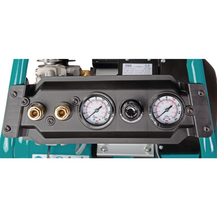 Aircraft Kompresor olejowy 24L 10bar 365 L/min Compact-air 361/24 e