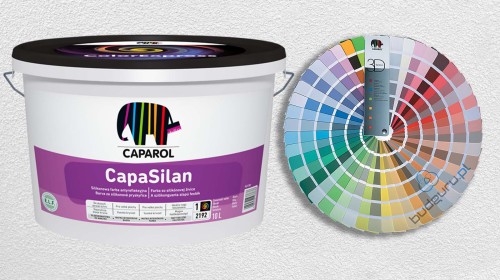 Caparol Capasilan ELF matowa farba silikonowa antyrefleksyjna 10L biała