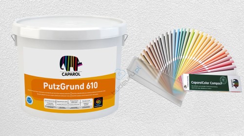 Caparol Putzgrund 610, grunt z piaskiem kwarcowym pod tynki, wiadro 25kg