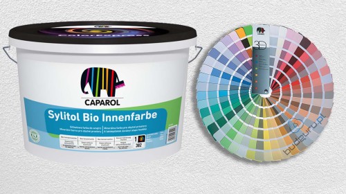 Caparol Sylitol Bio-Innenfarbe, matowa farba silikatowa, farba dla alergików, 10L biała