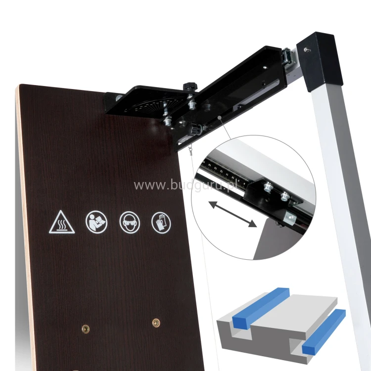 Maszyna do cięcia styropianu i styroduru XPS Budguru EasyCutter I z nóżkami