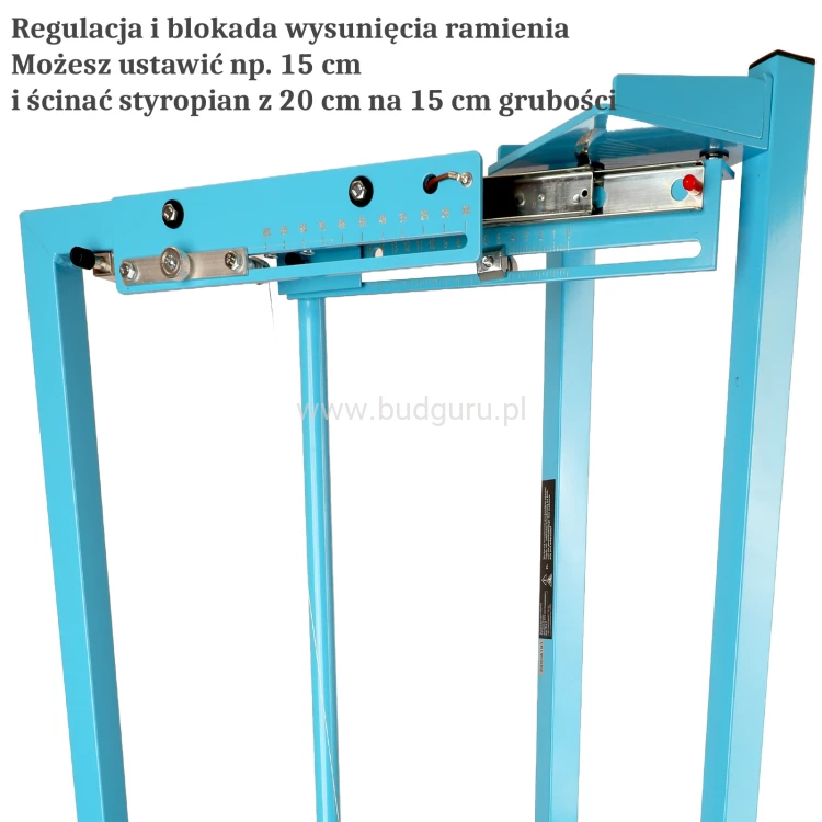 Topowa Maszyna do cięcia styropianu i styroduru Budguru EPS 33 Premium+
