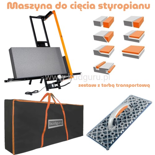 Maszyna do cięcia styropianu i styroduru XPS - Budguru EPS 33, urządzenie do cięcia styropianu