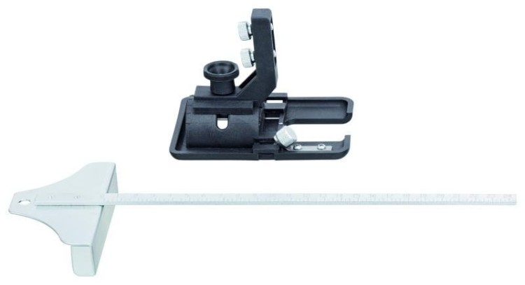 Przystawka do cięcia pod kątem + prowadnica z podziałką 436175